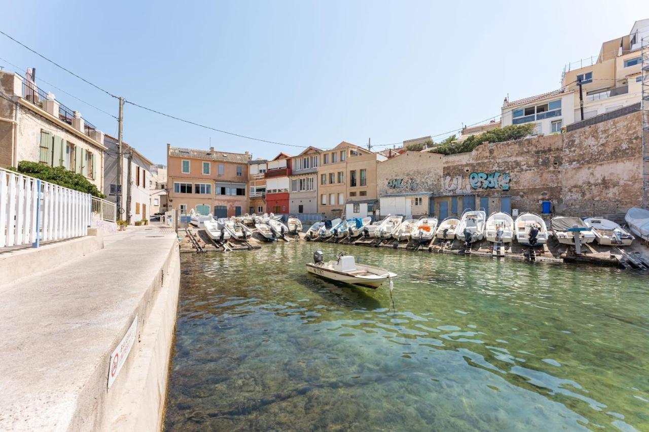 A La Calanque - Jolie Maison En Bord De Mer Marseille Exteriér fotografie