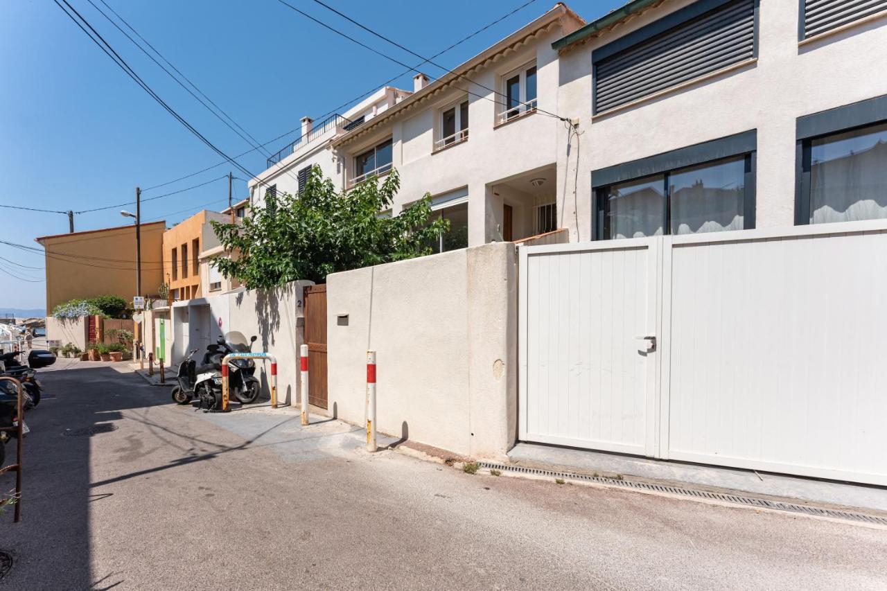 A La Calanque - Jolie Maison En Bord De Mer Marseille Exteriér fotografie